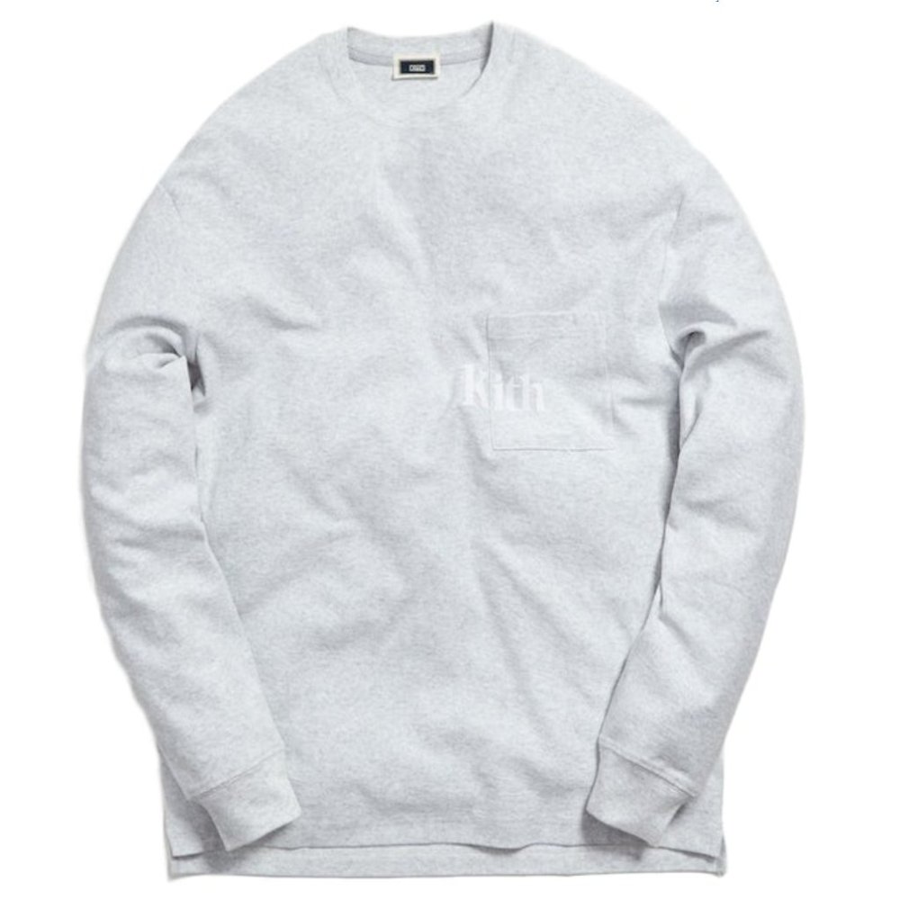 Kith Quinn T-shirt, Grey, Size X-Small